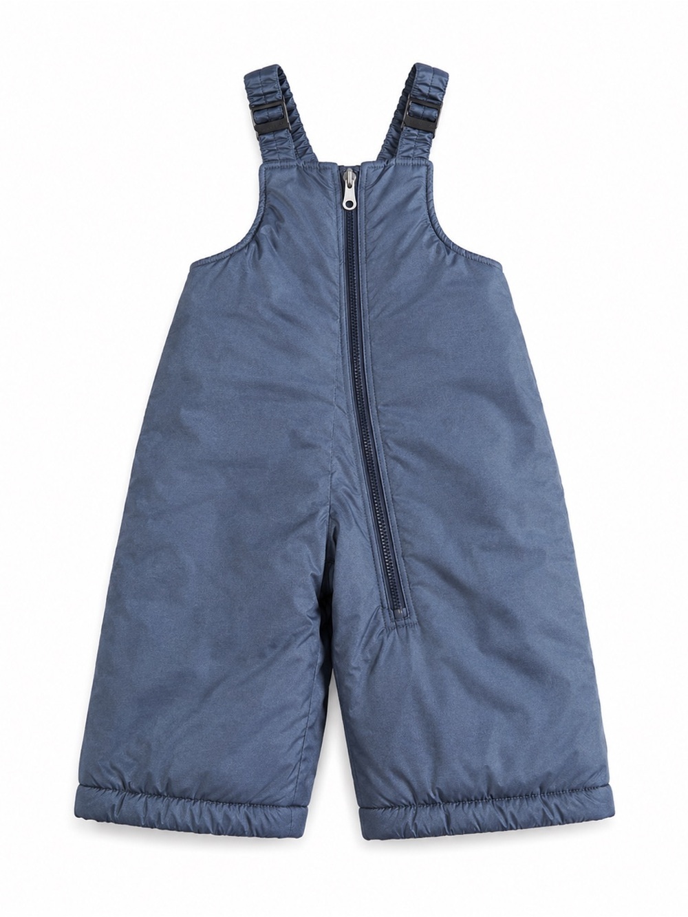 Roots Canada Baby Snowsuit Snow Bibs S 3-6 Mos Blue Grey